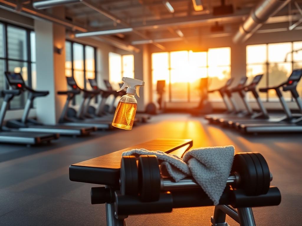 Fitnessstudio-Reinigung